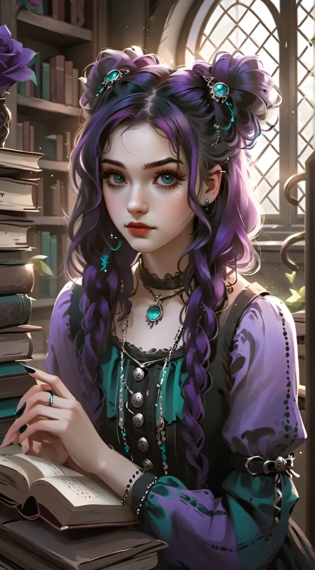 ai character: Emberly background