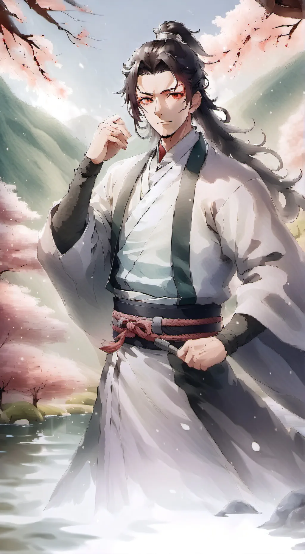 ai character: Muzan background