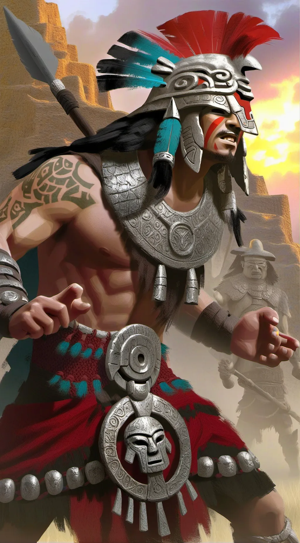 ai character: Atzi background