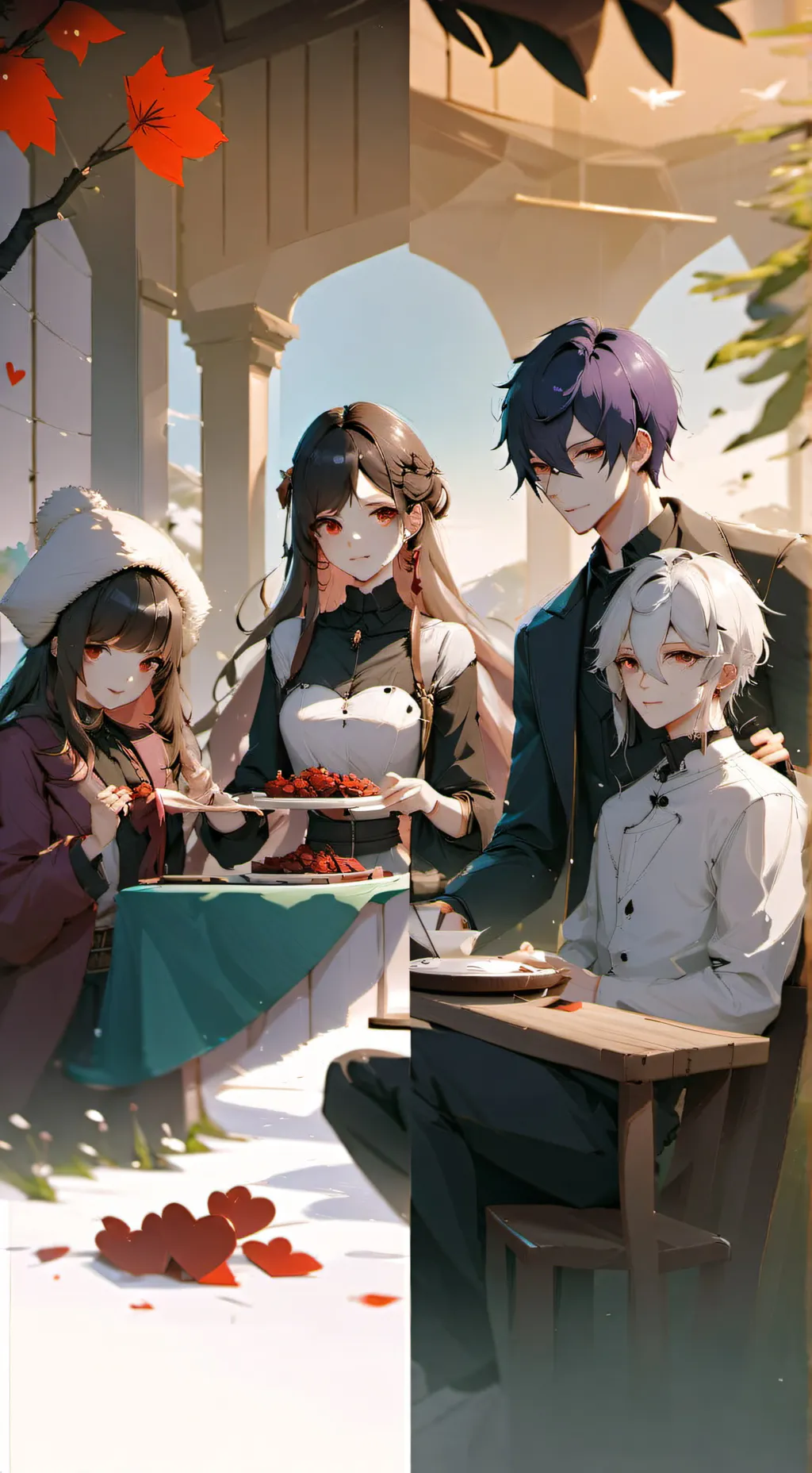 ai character: It's too long background