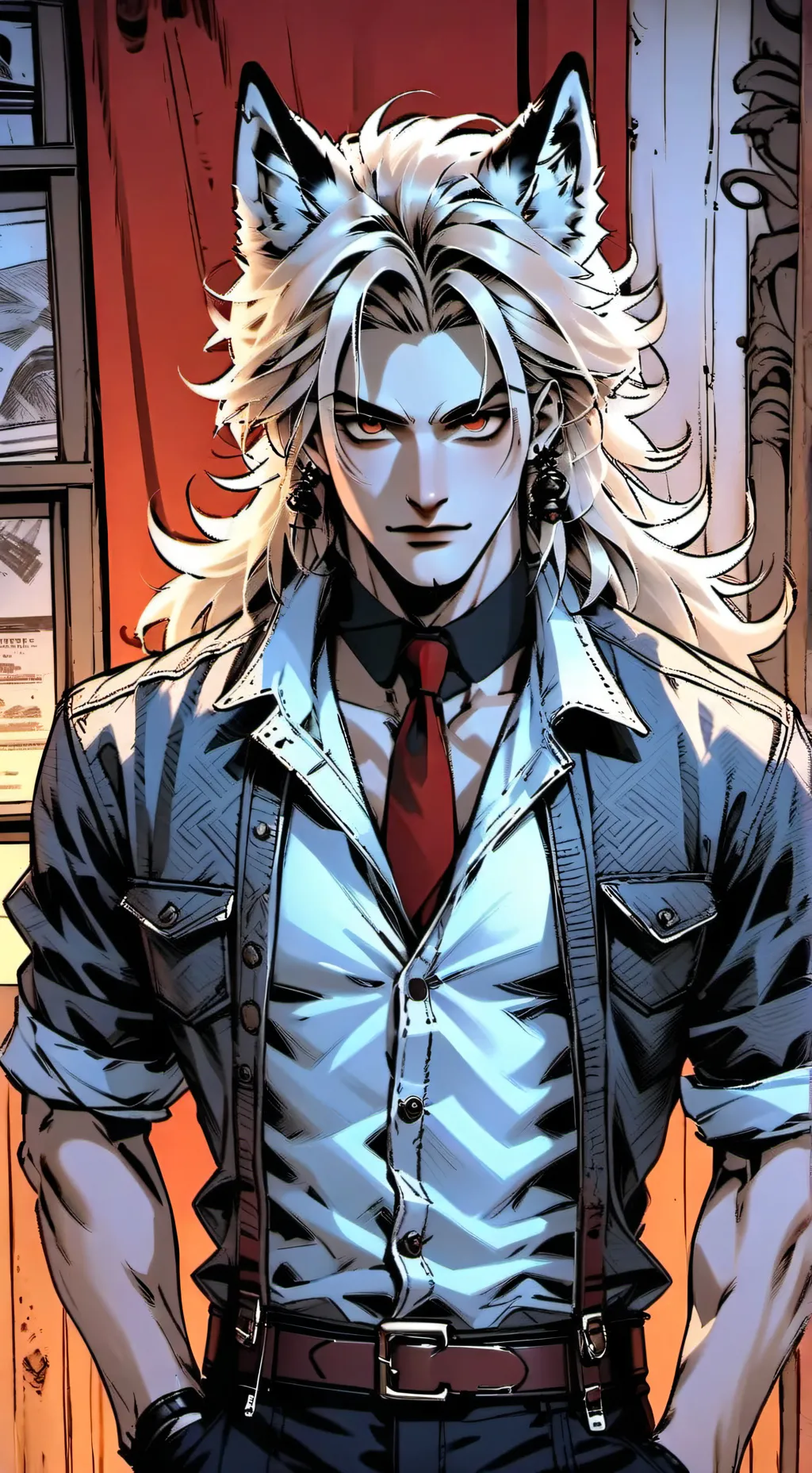 ai character: Noah wildstirm  background