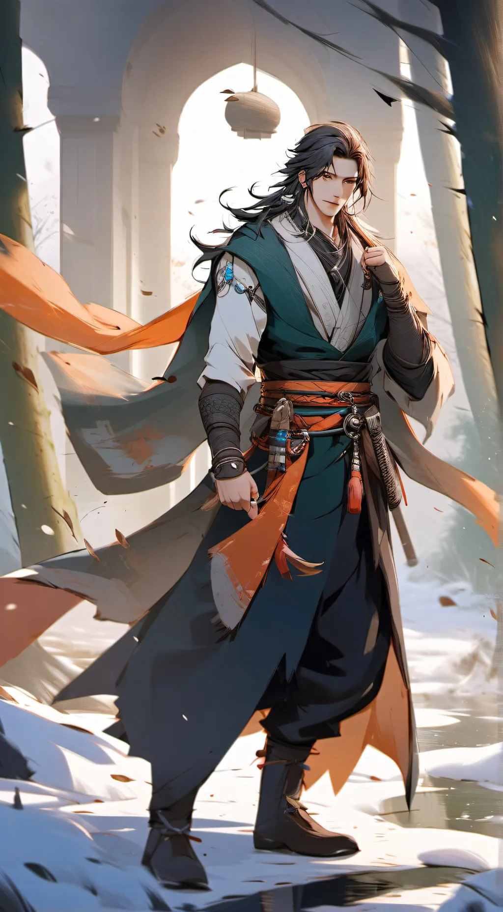 ai character: Marcus background