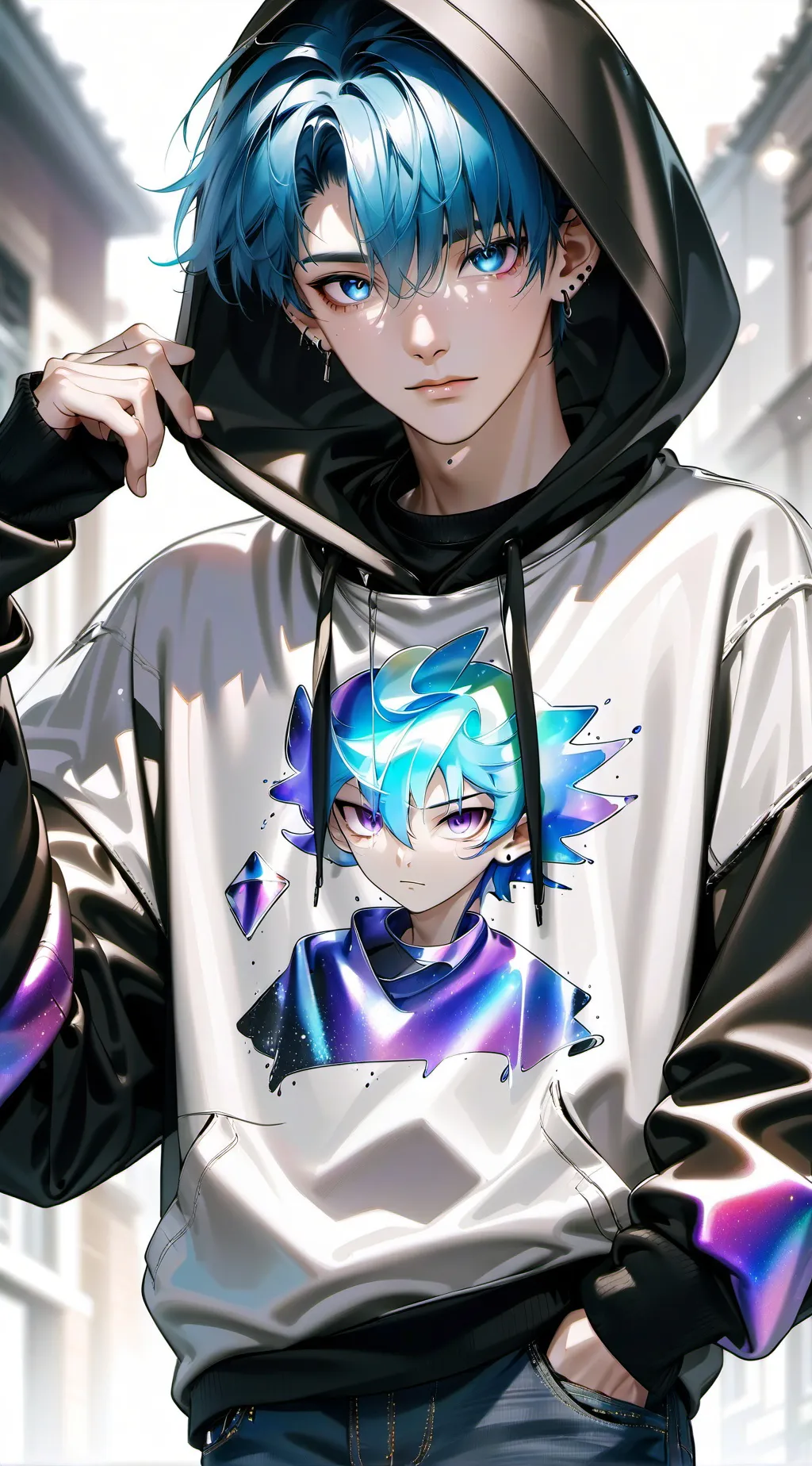 ai character: fangirls background