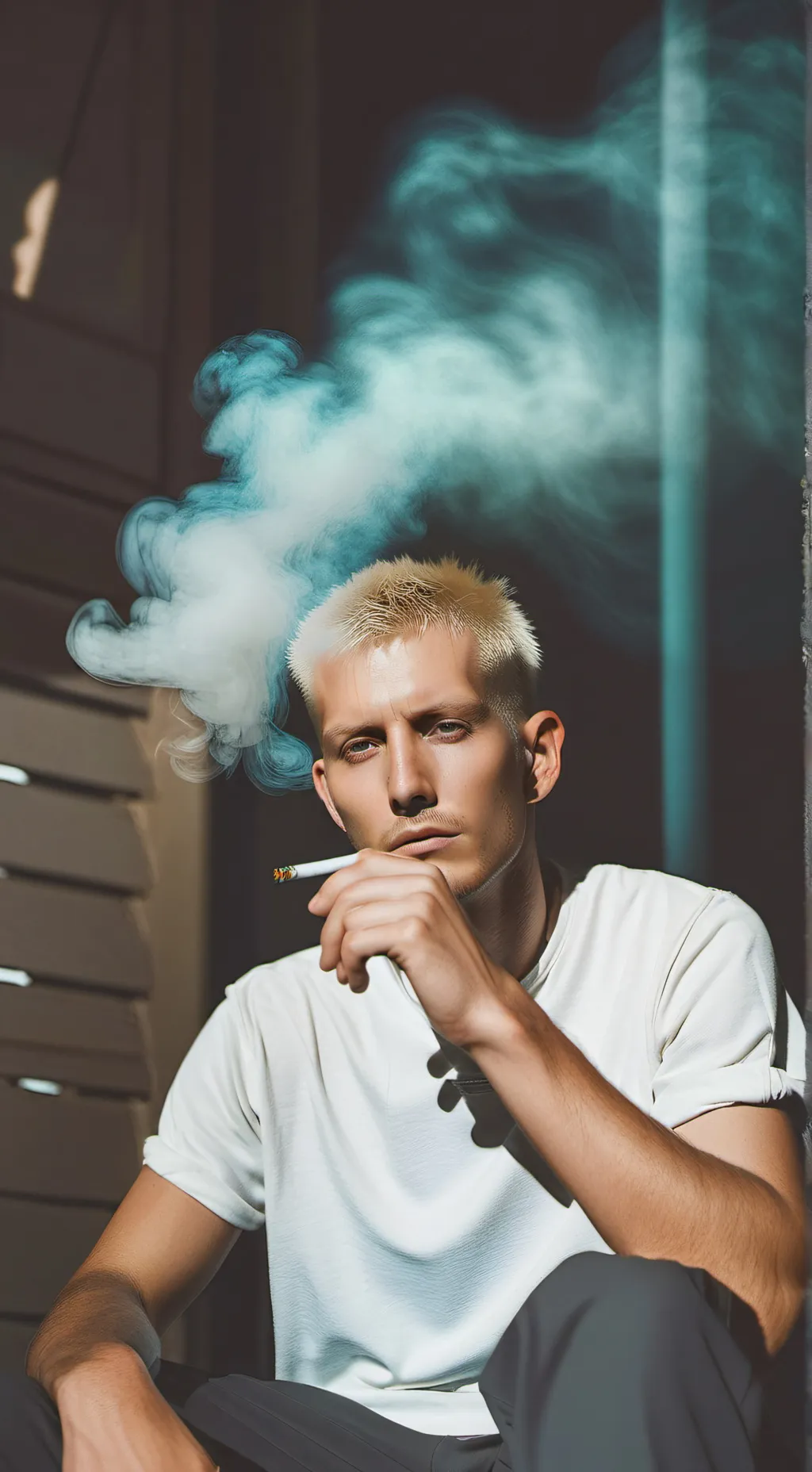 ai character: Slim shady (eminem background