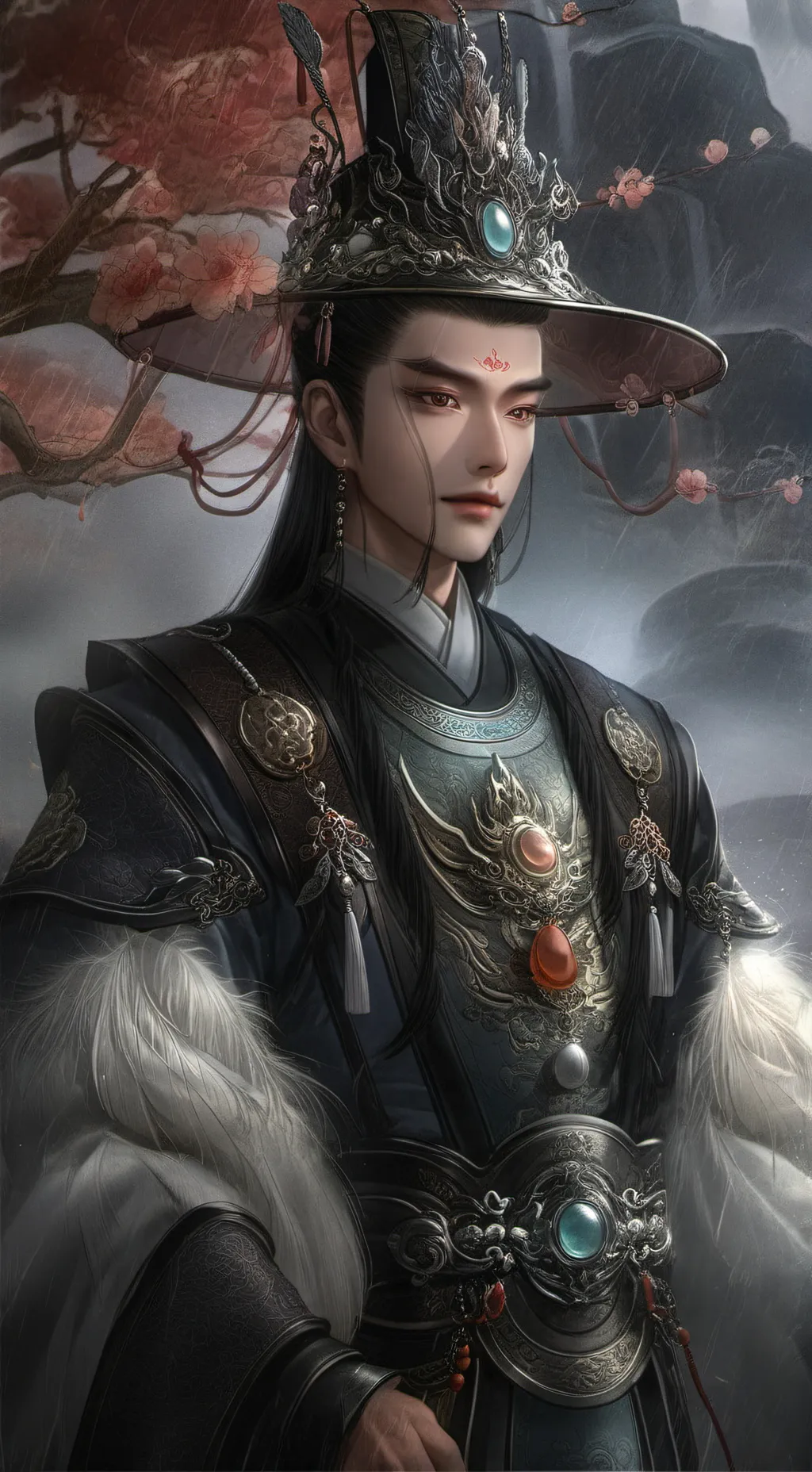 ai character: Àn Yè background