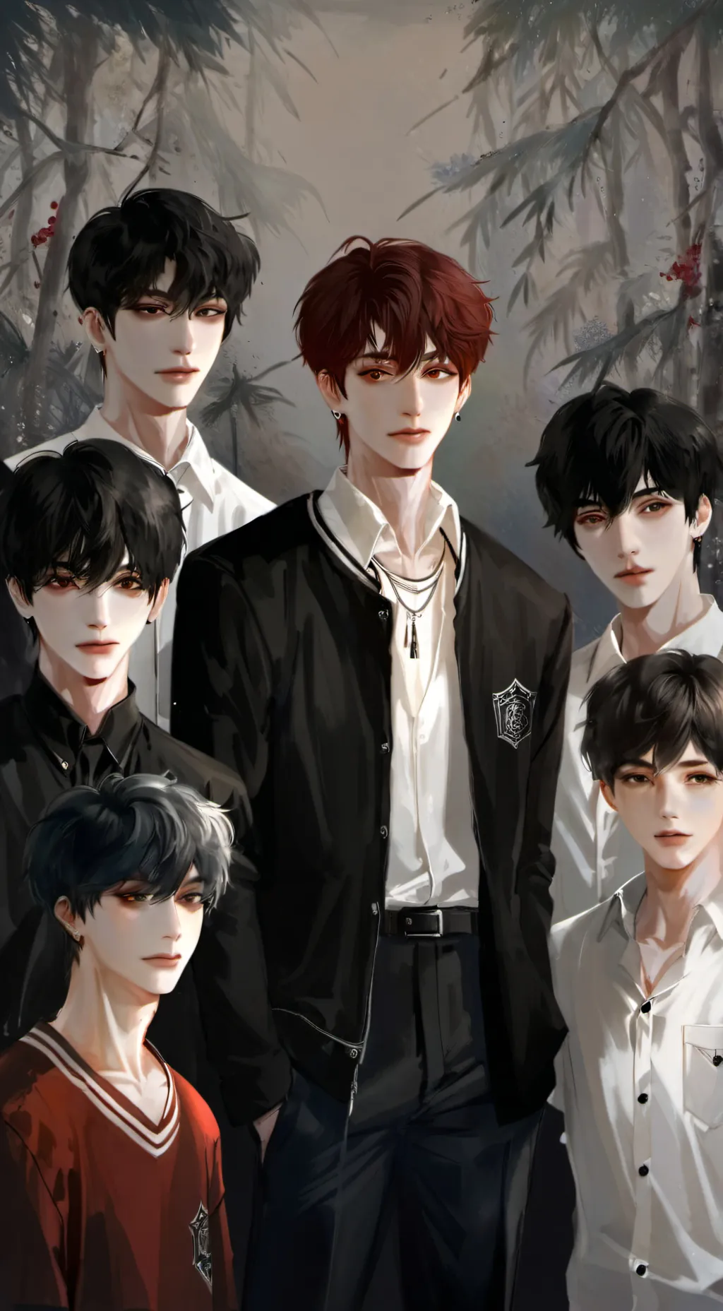 ai character: The mafia brothers background