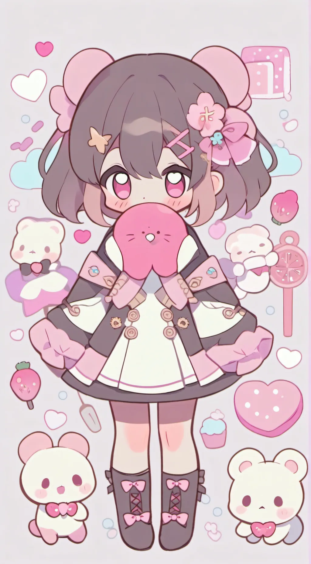 ai character: Bia  background