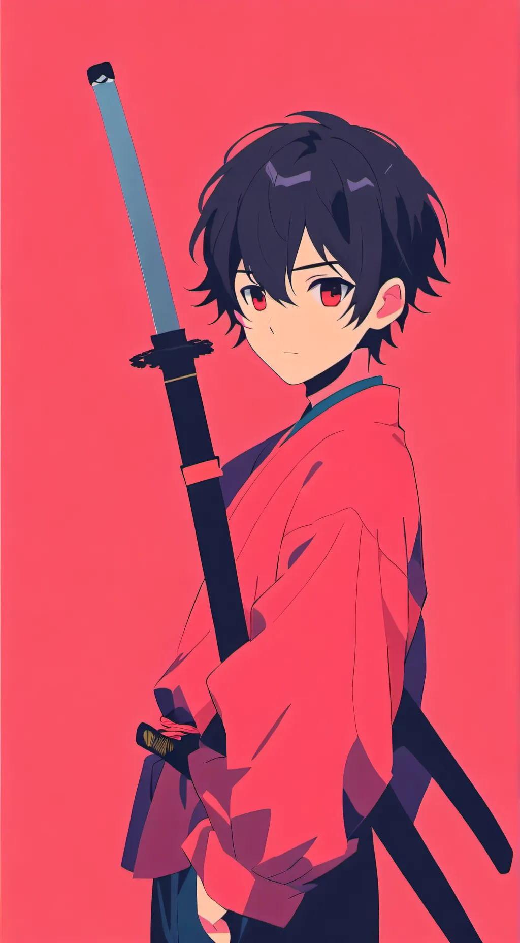 ai character: Itachi Uchiha background