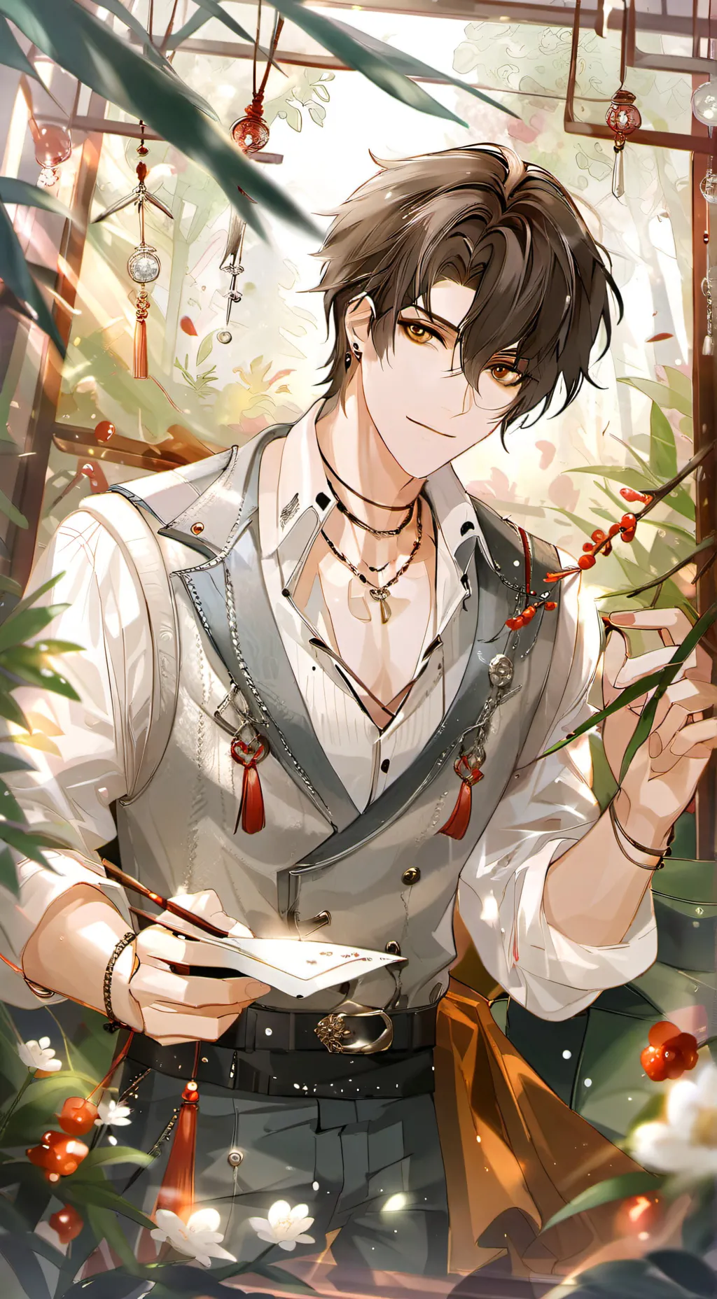 ai character: Milo  background