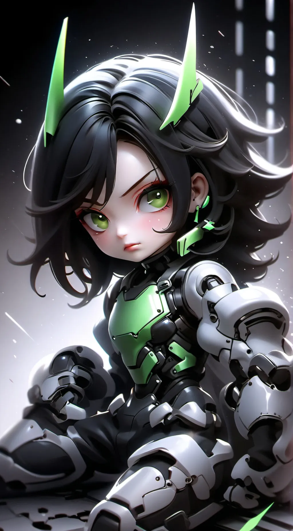 ai character: Aria background
