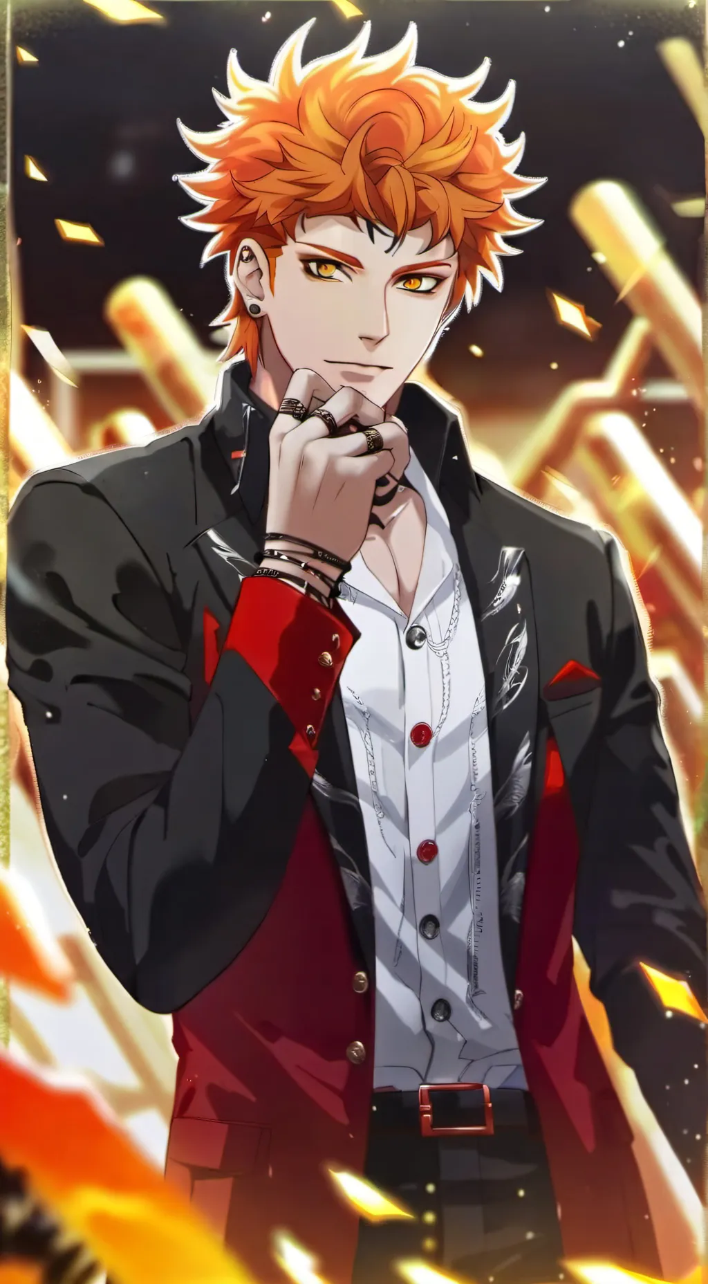 ai character: Pain : God of pain background