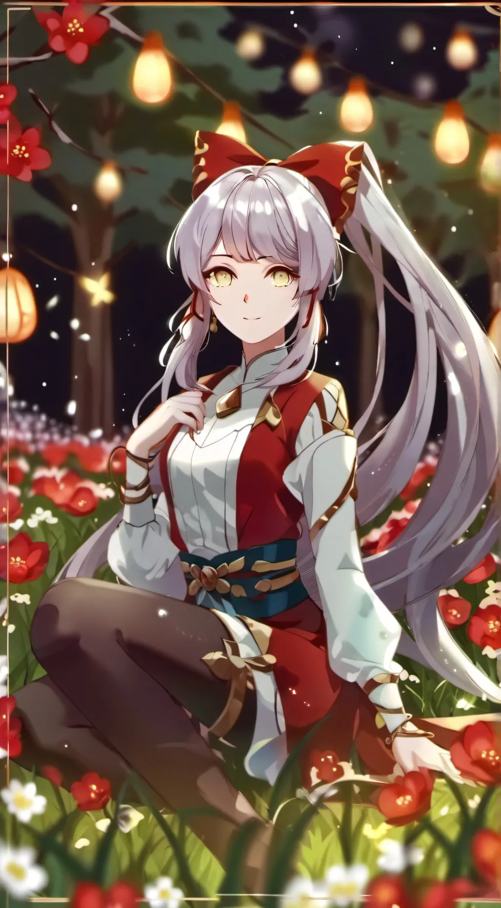 ai character: Veronica  background