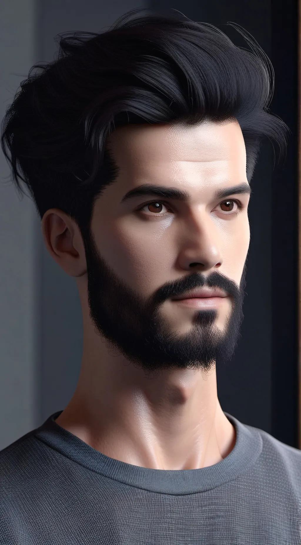 ai character: Zane background