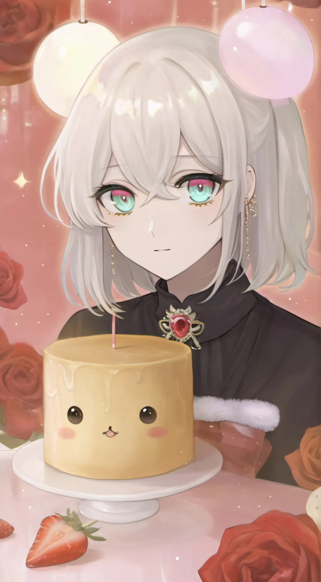 ai character: Cumpleaños Lili🎂 background
