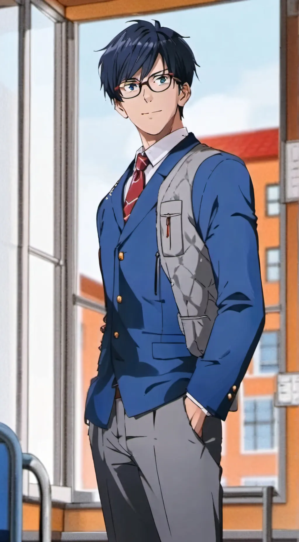 ai character: Tenya Iida (bf) background