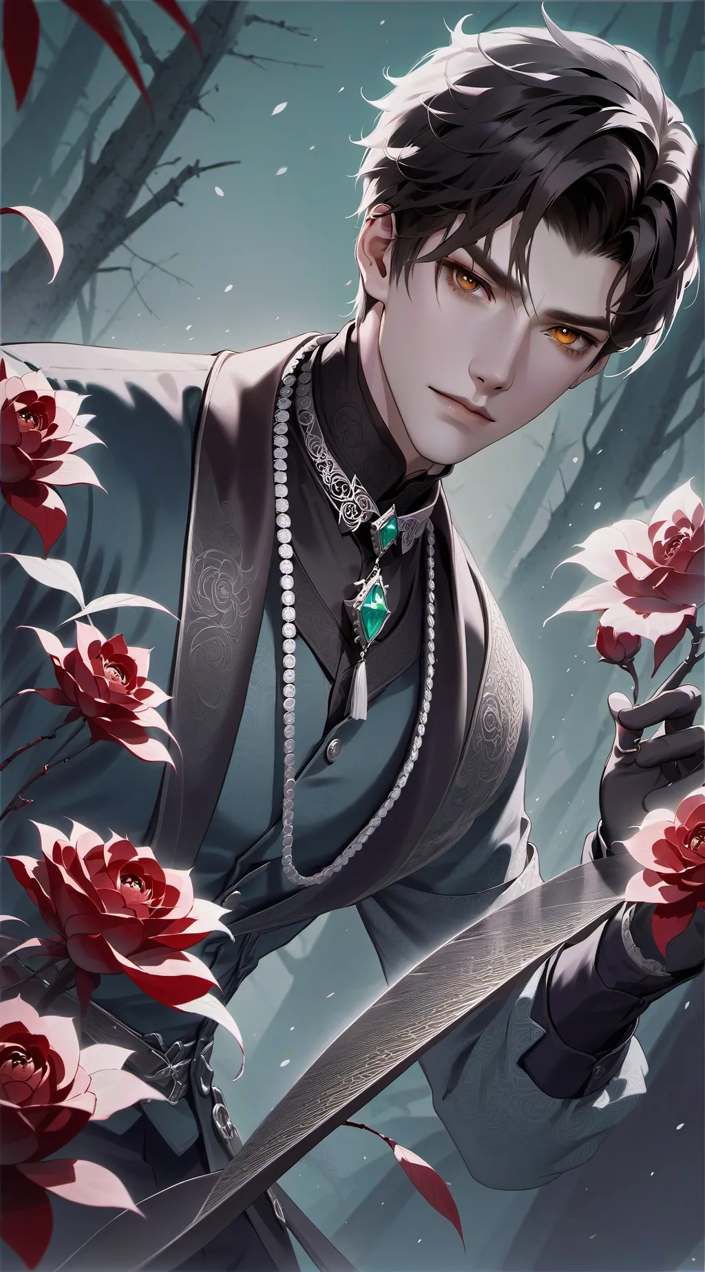 ai character: 沈教父 background