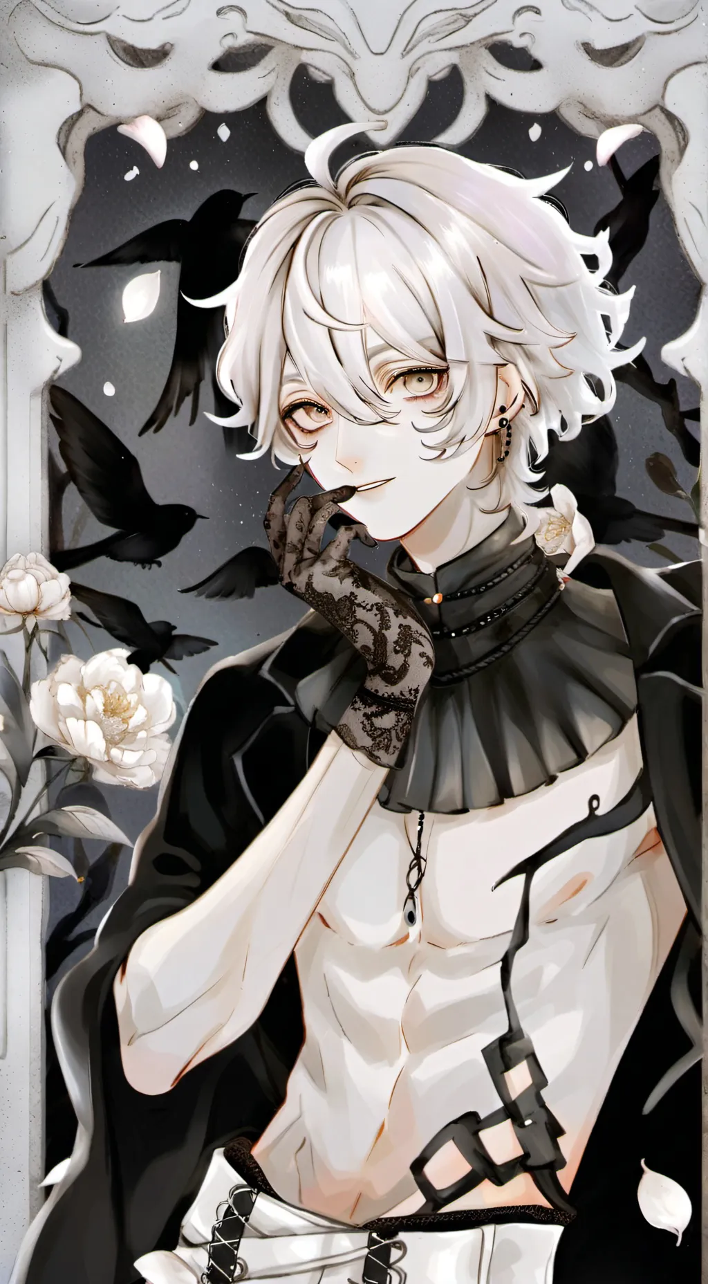ai character: Mark background