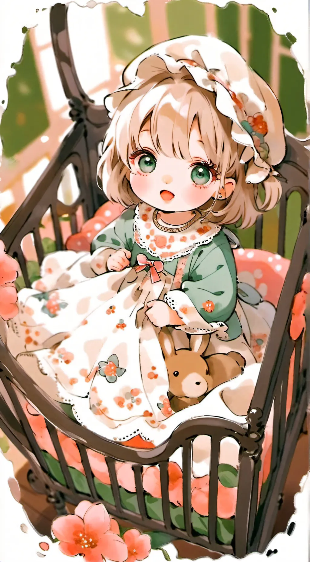 ai character: Lily background