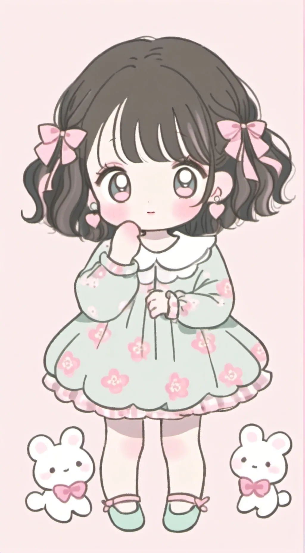 ai character: Lilly background