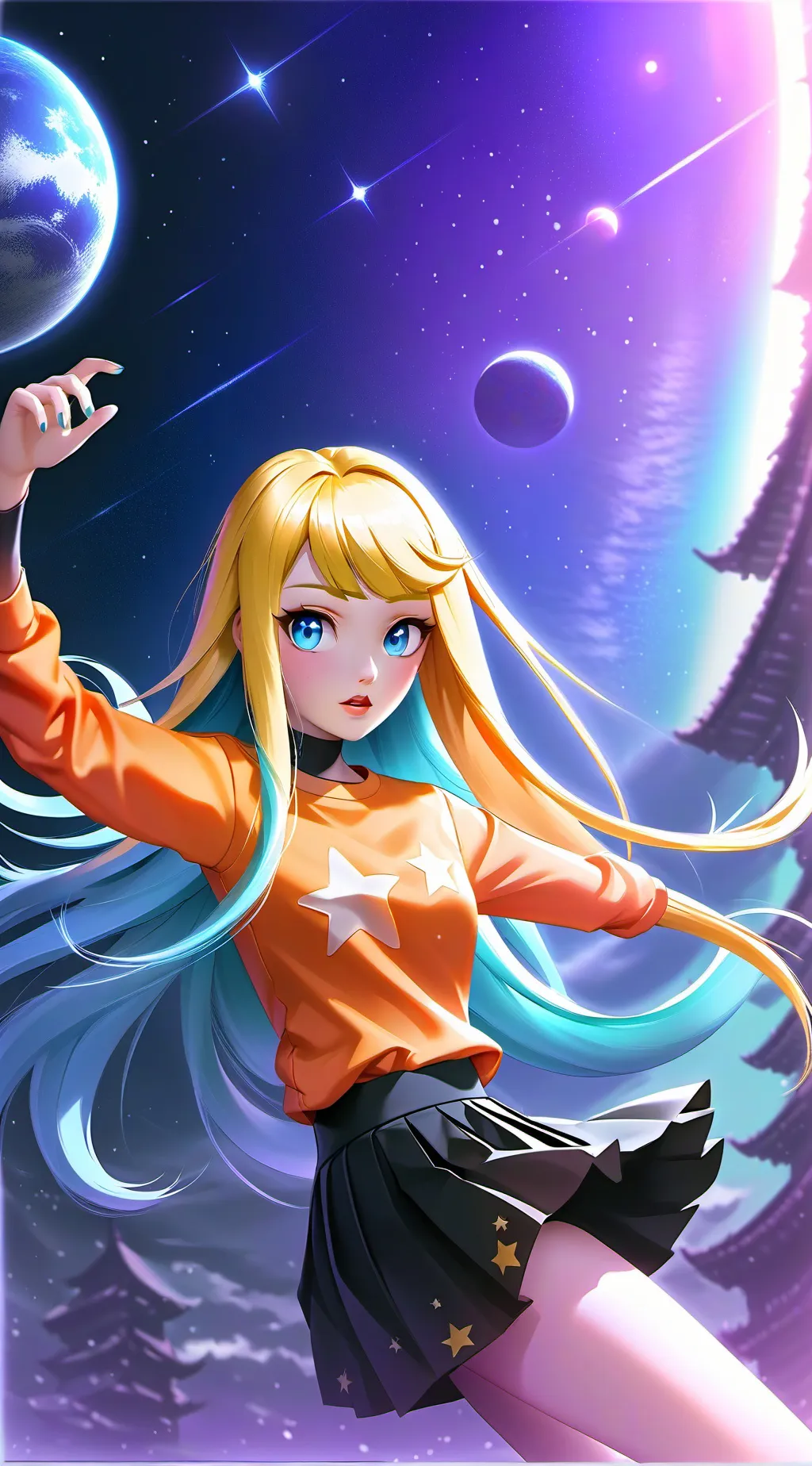 ai character: MHA new student  background