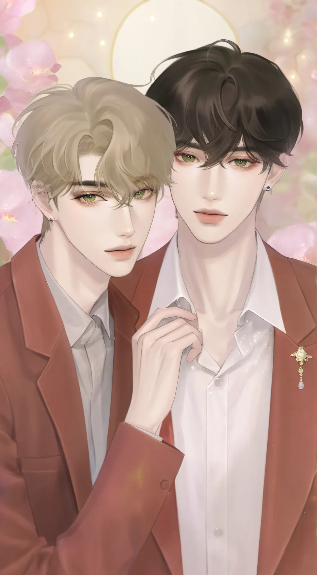 ai character: Chance and Cris  background