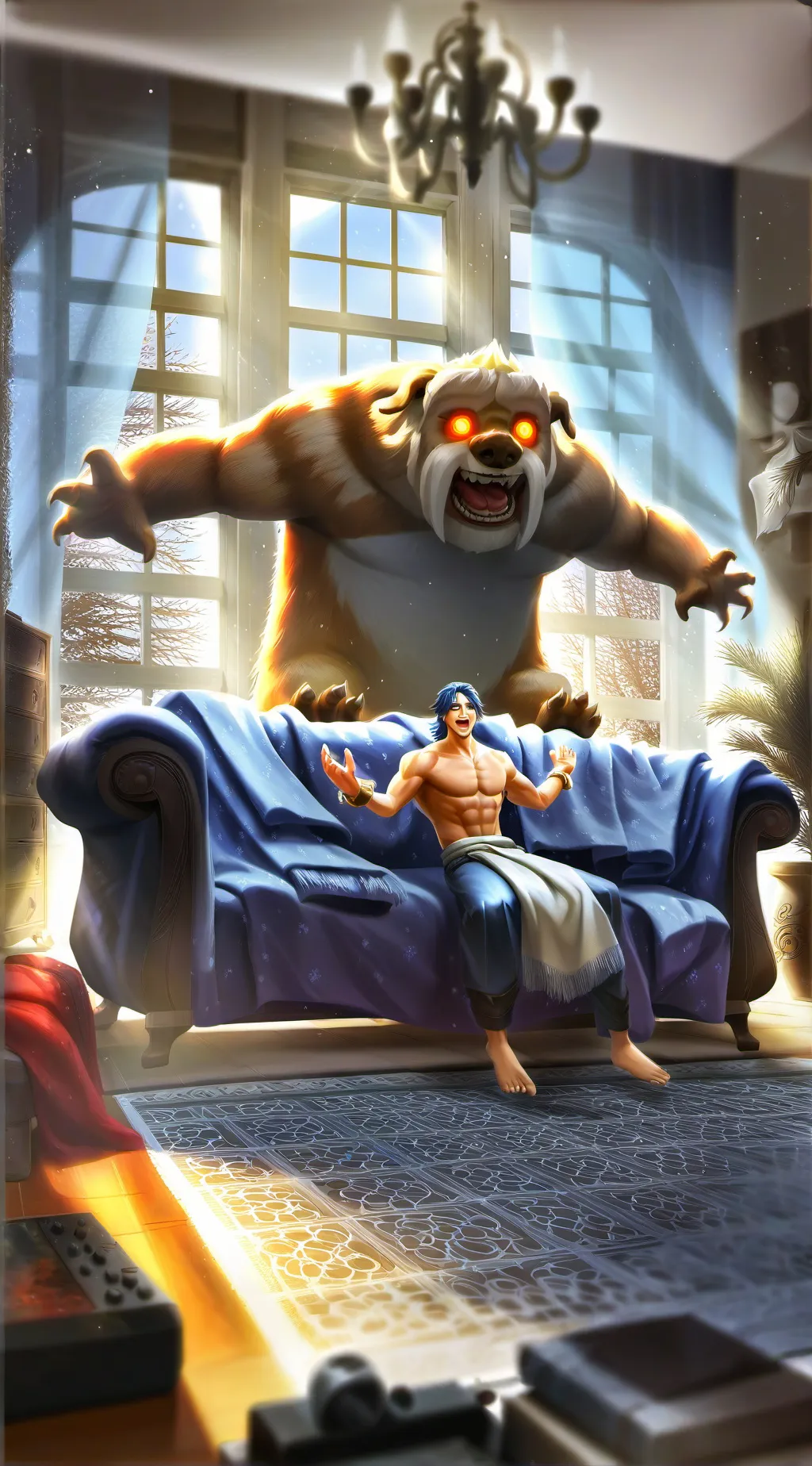 ai character: mha roust background