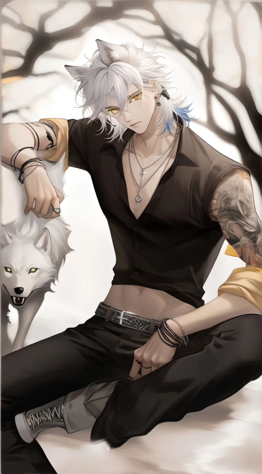ai character: Zane background