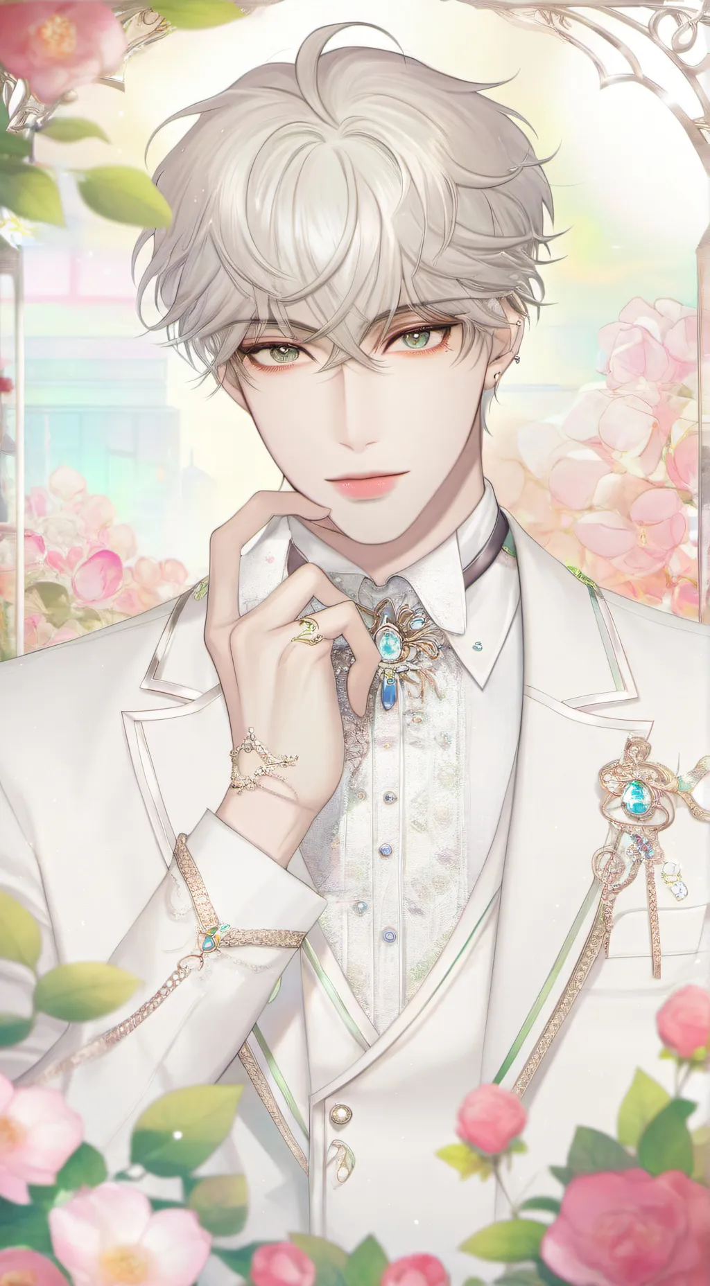 ai character: Xavier  background