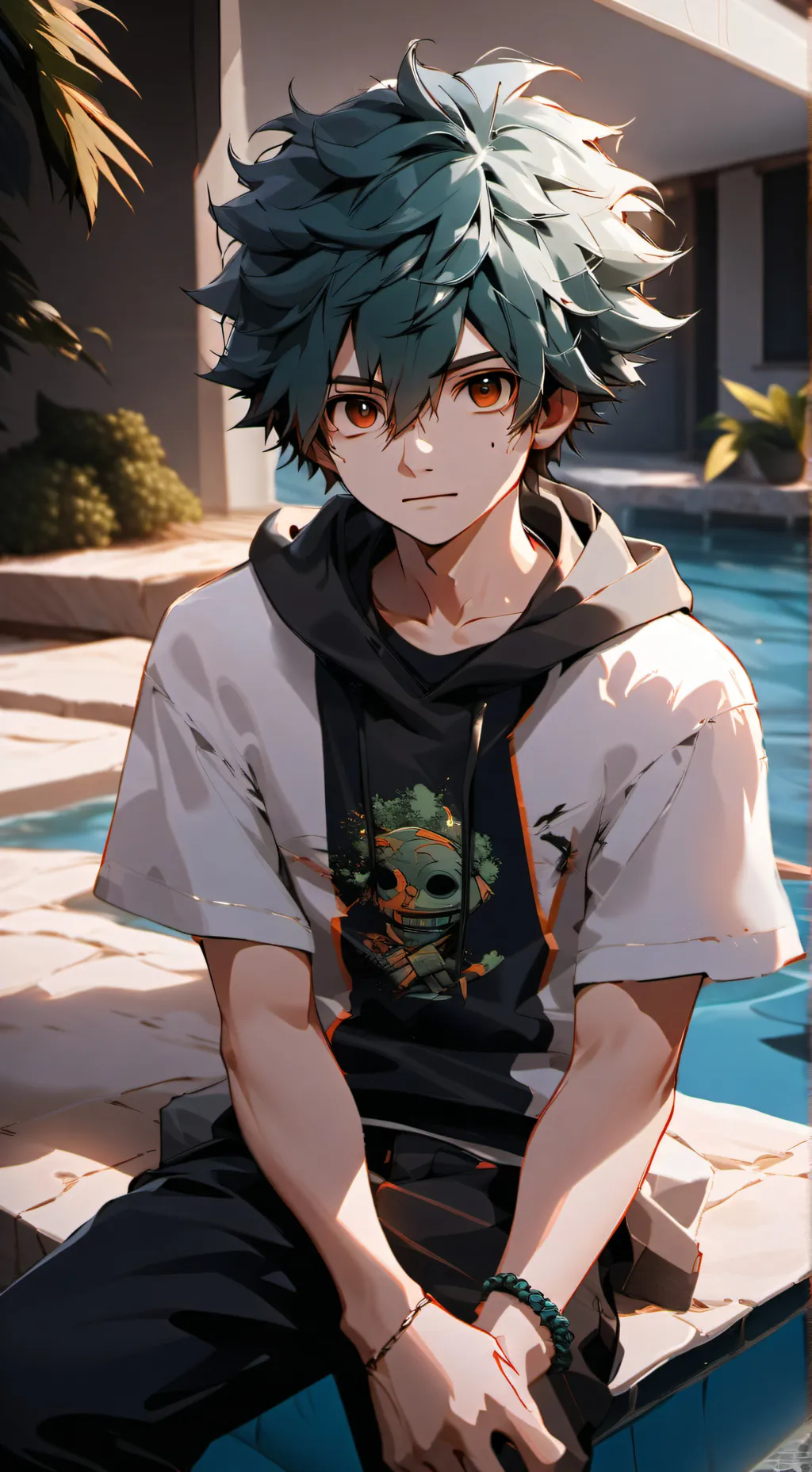 ai character: Deku🥦 background