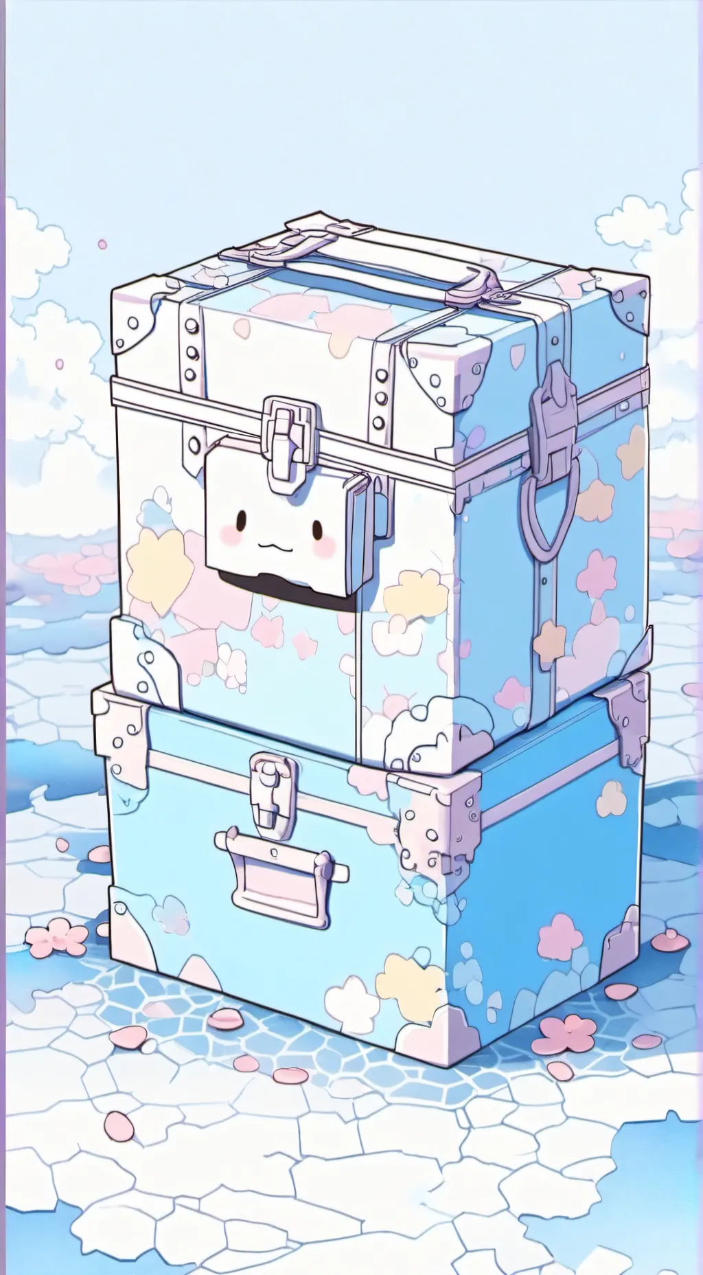 ai character: Countryballs background