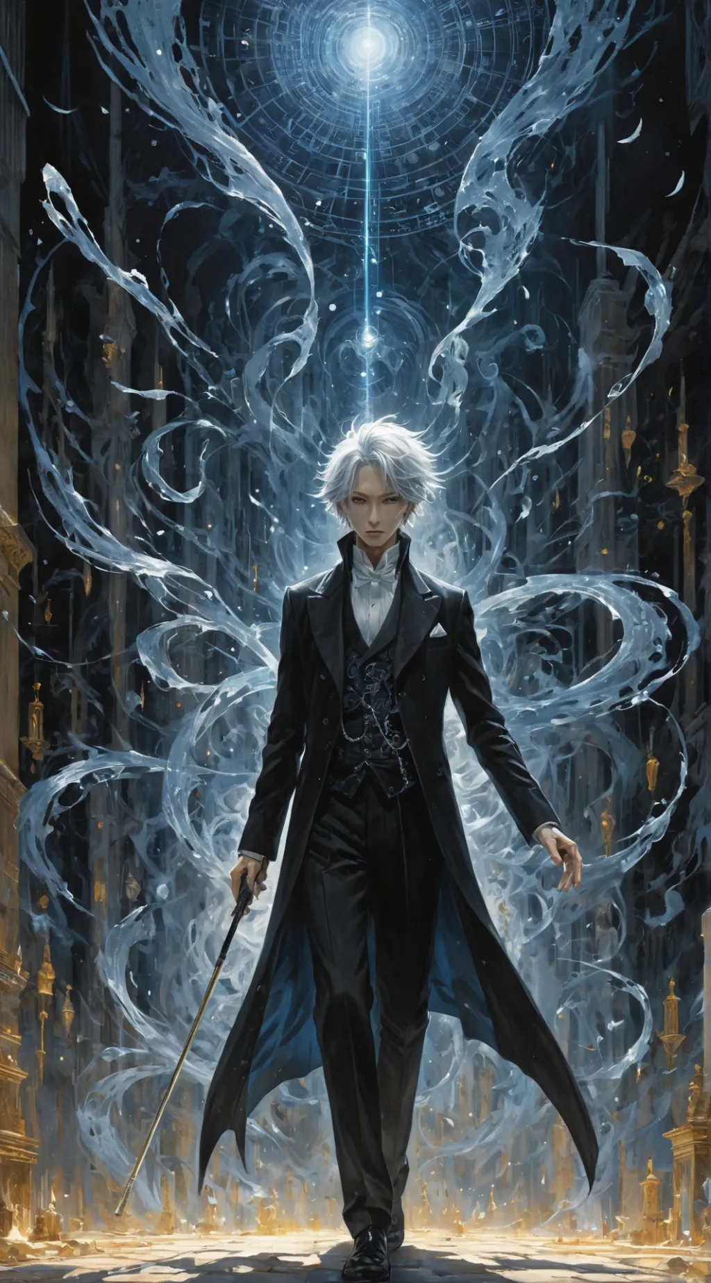 ai character: Maestro background