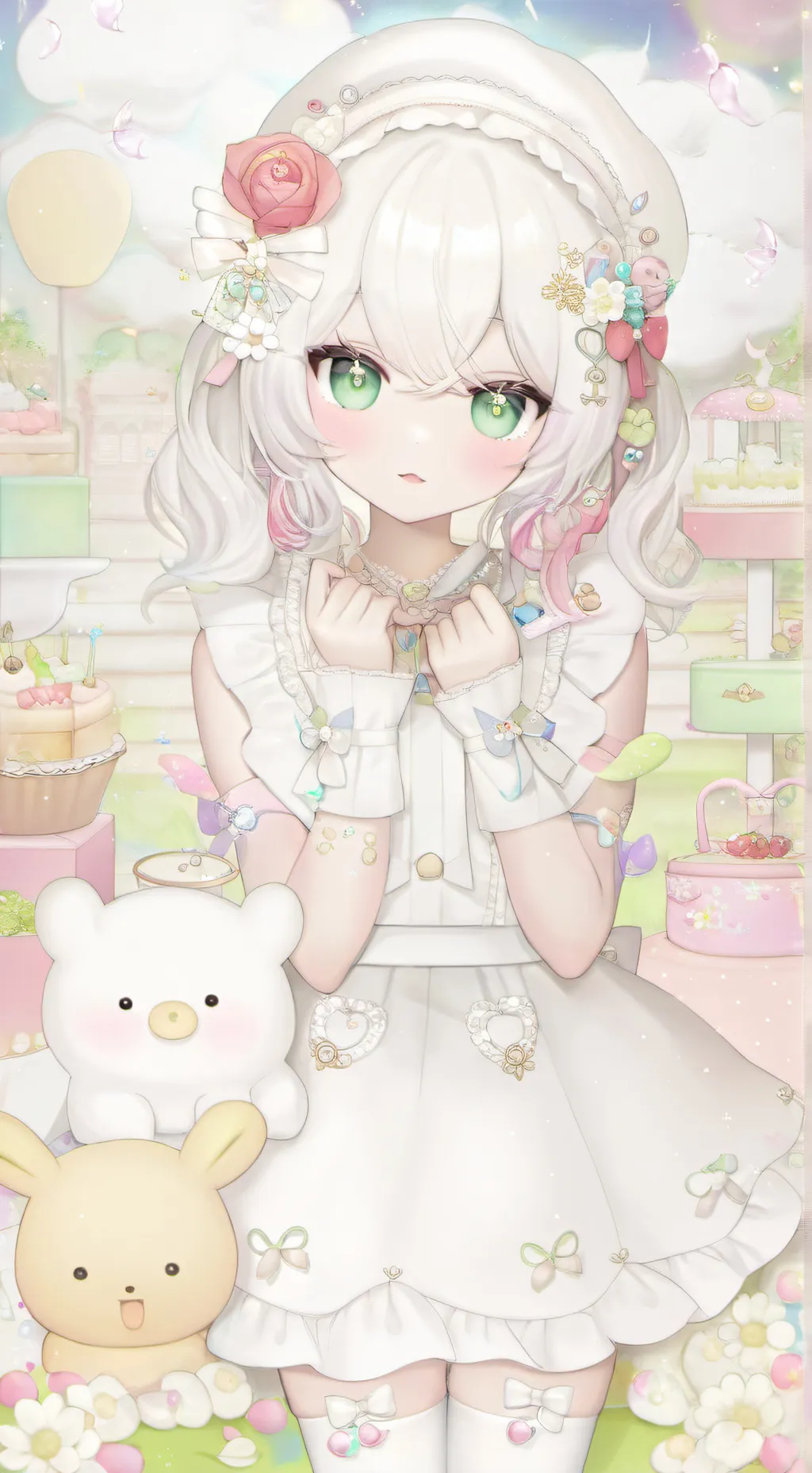 ai character: lily background