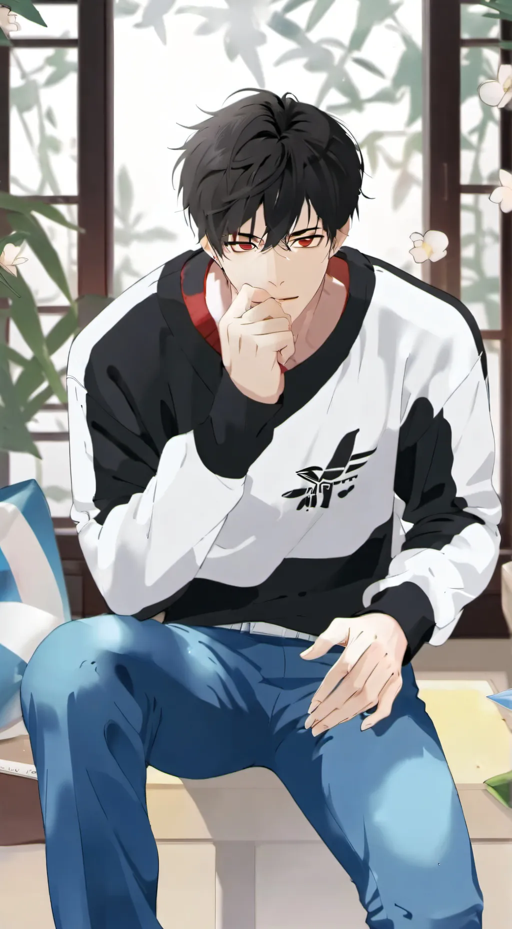 ai character: Bf background