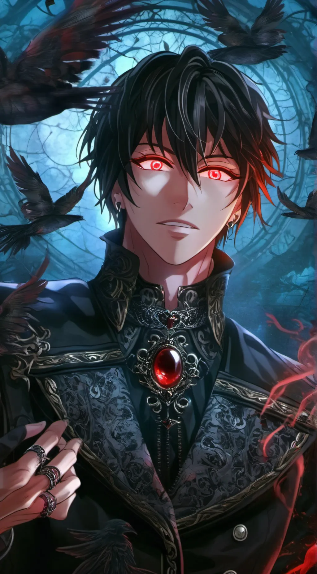 ai character: Lazarus  background