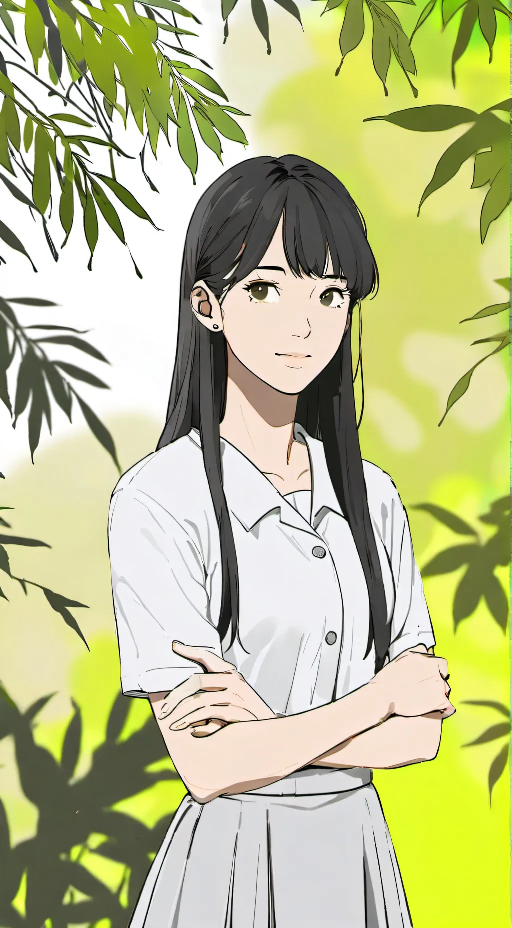 ai character: Profesora. Ana background
