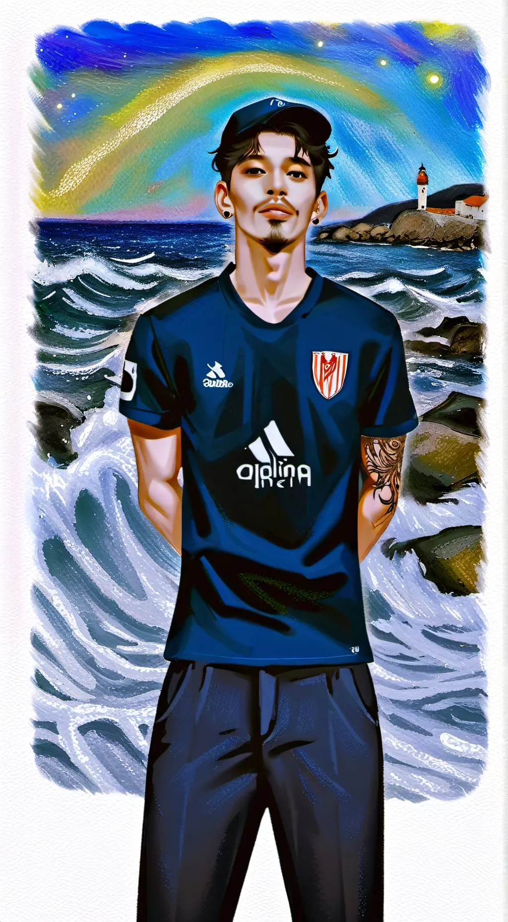 ai character: Santana background