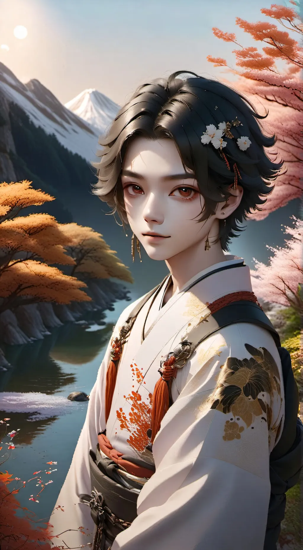 ai character: Warrior & prince background