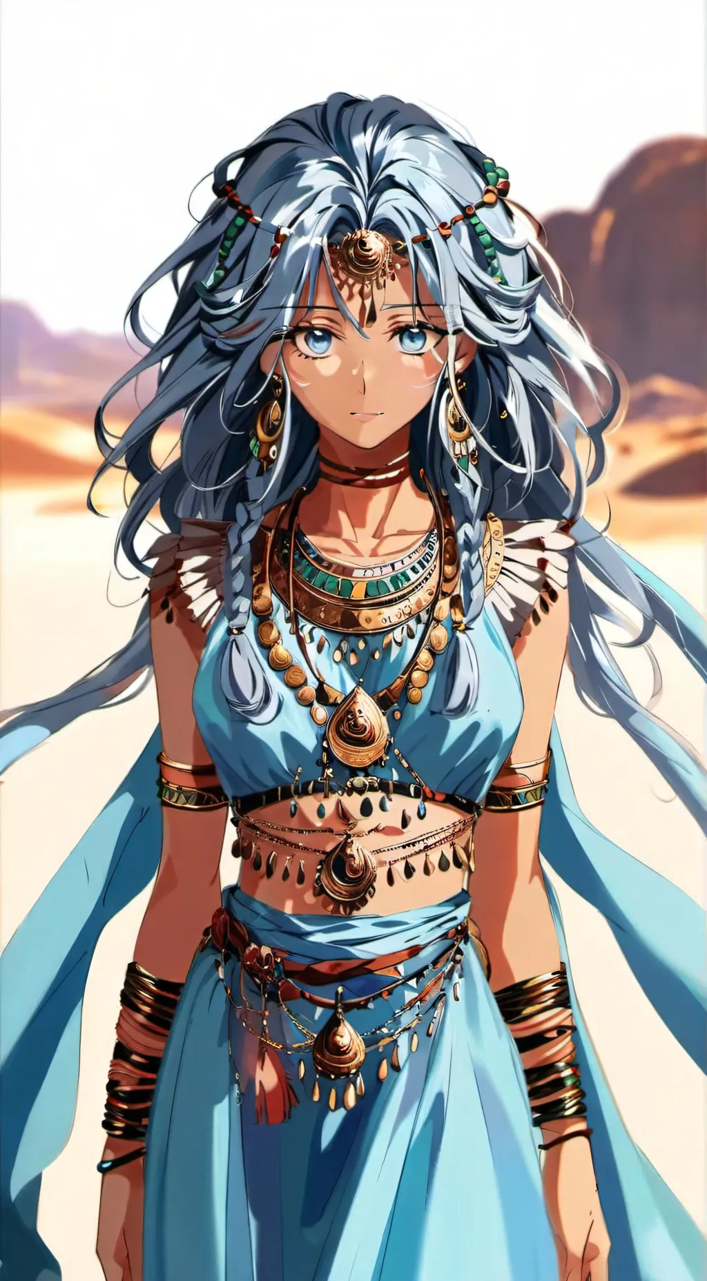ai character: The Mummy's Curse background