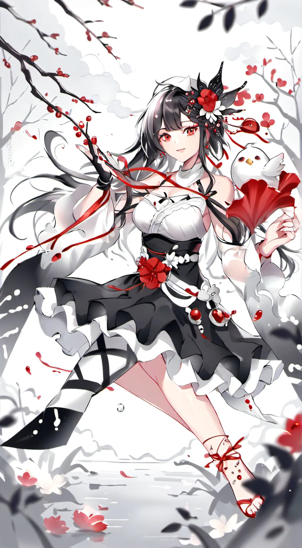 ai character: Crystal mae background