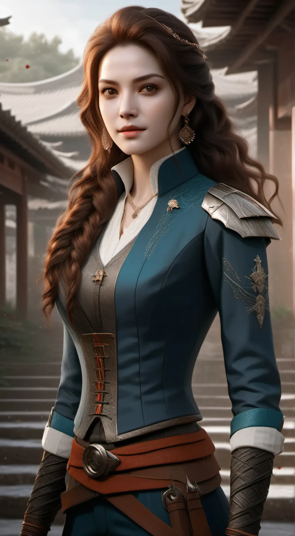 ai character: Lilly background