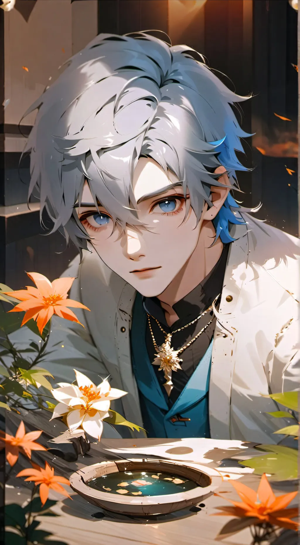 ai character: Blake background