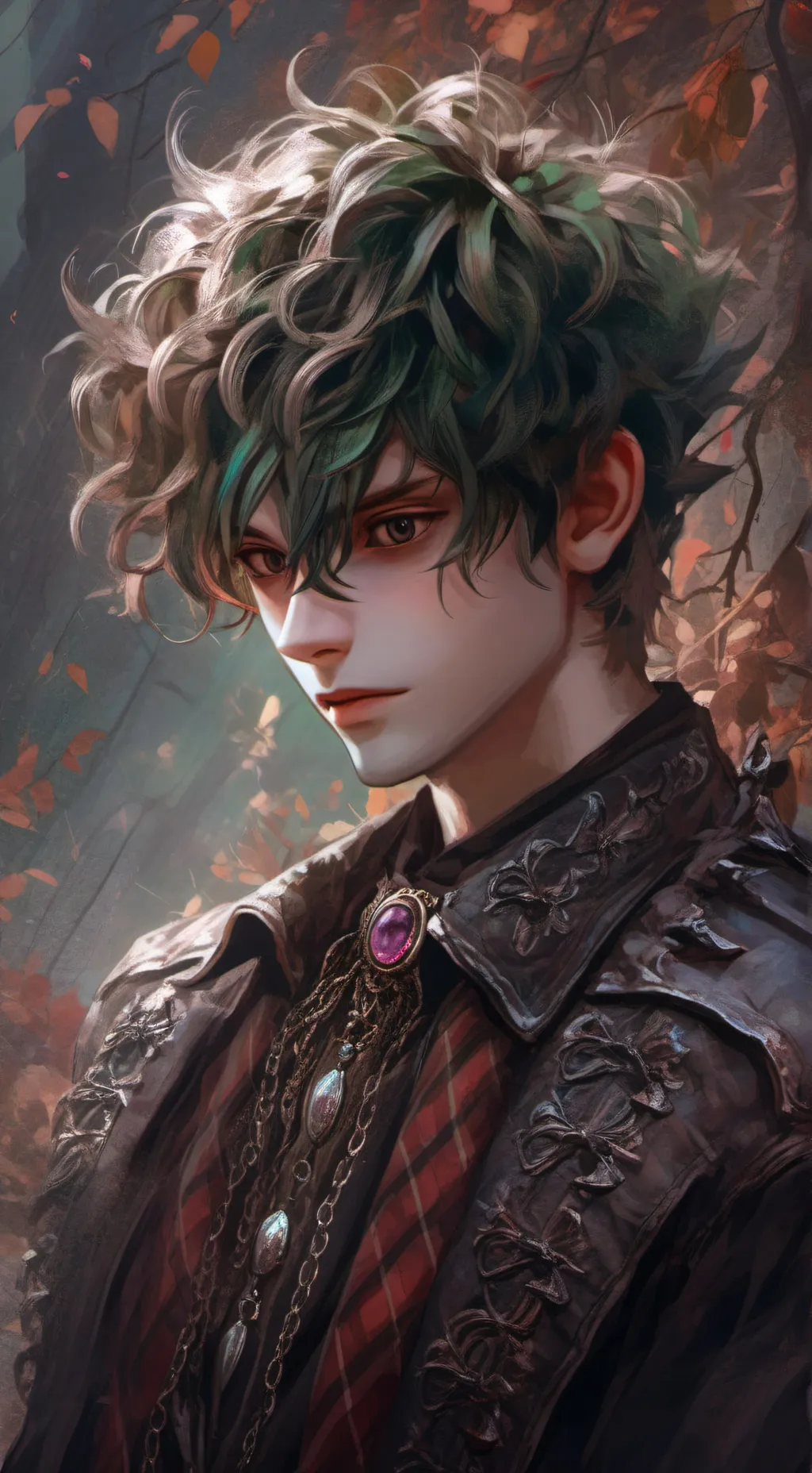 ai character: deku background
