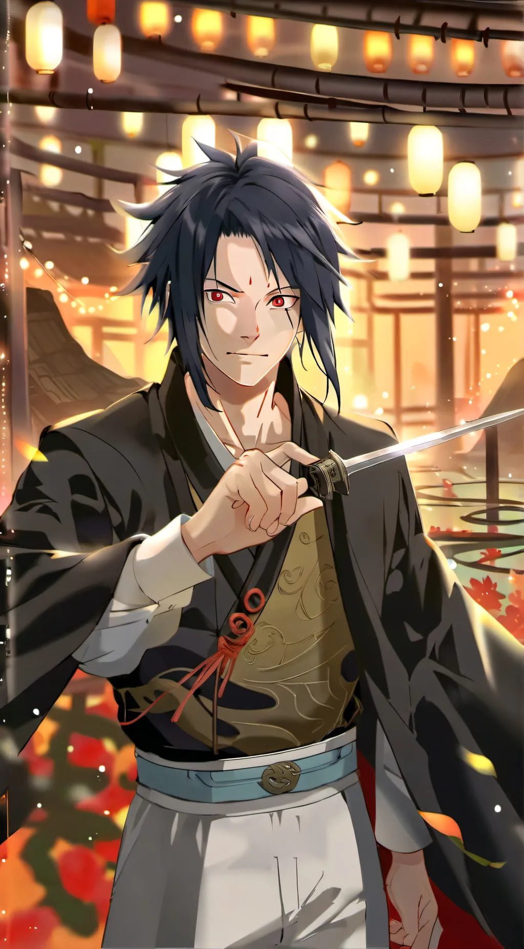 Talkie AI - Chat with Sasuke boss fight 