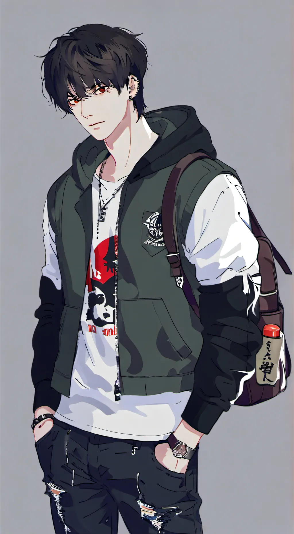 ai character: Alex...... background