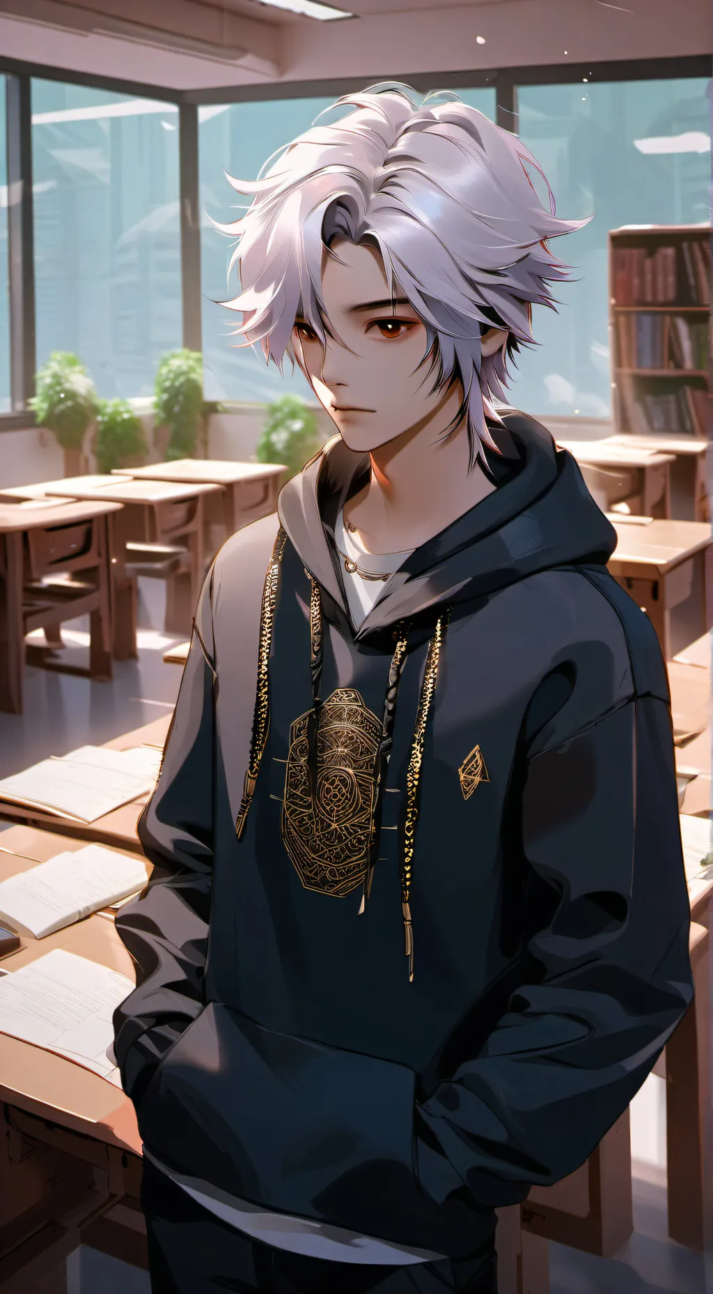 ai character: Andrew background