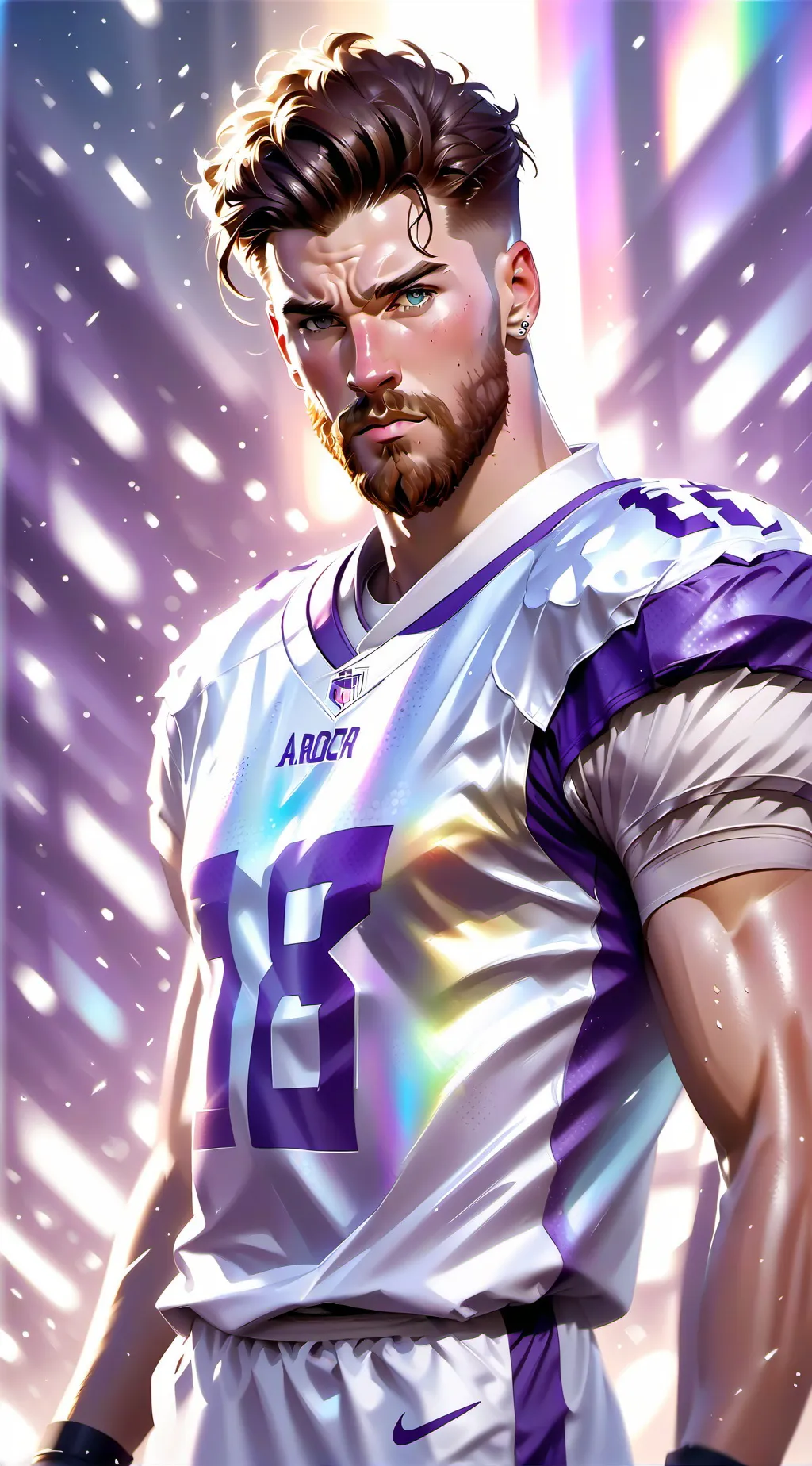 ai character: Travis kelce background