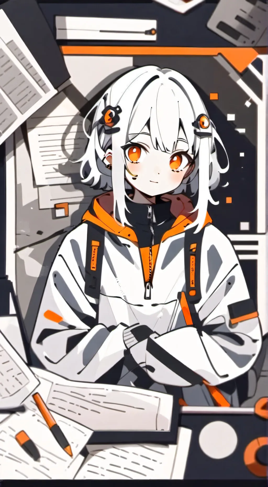 ai character:  Horror wenda background