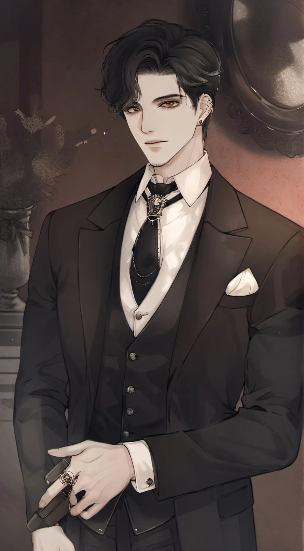 ai character: Mafia dad ( Nico) background