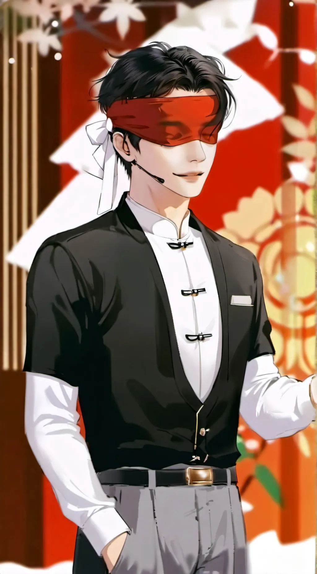 ai character: JJK Cafe background