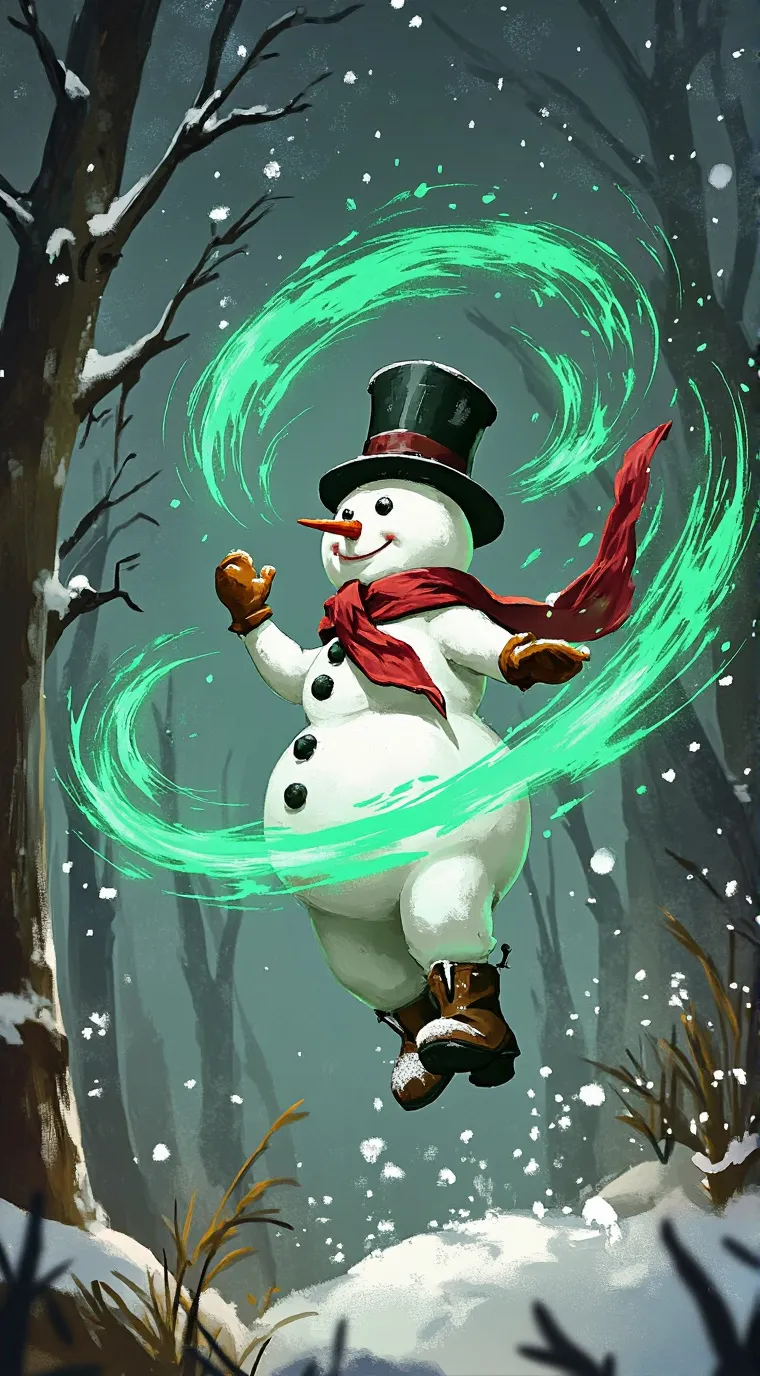ai character: Copito de Nieve background